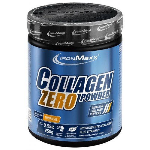 Ironmaxx Collagen Powder Zero Tropical 250gr